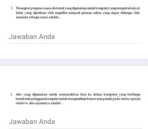 Solved: Perangkat pengeras suara ekstemal yang digunakan untuk komputer ...