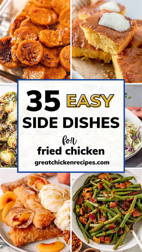 35 Best Side Dishes for Fried Chicken - Great Chicken Recipes