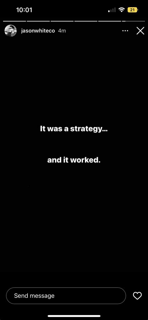 what does this mean, jason white? 🤨 : r/WestSubEver