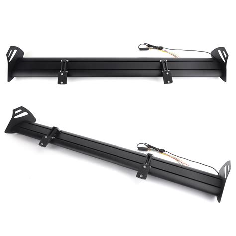 Buy Universal Hatch Adjustable Aluminum Rear Trunk Wing Racing Spoiler ...