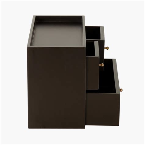 Buy INDIA CIRCUS Red Blooms Wooden Jewellery Organizer from India ...