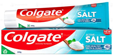 Colgate Active Salt Toothpaste 200 Gm - Uses, Side Effects, Dosage ...