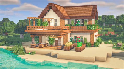 Image result for Minecraft Beach House Tutorial