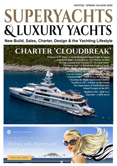 Get digital access to SUPERYACHTS & LUXURY YACHTS Magazine | Magzter.com