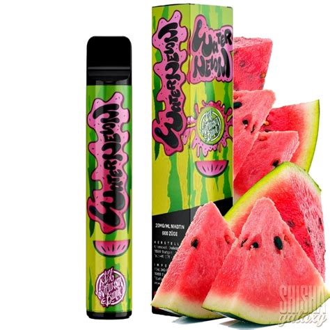 187 Vape - Watermelon - 600 Züge / Nikotin 20 mg E-Shisha - shishagalaxy.de