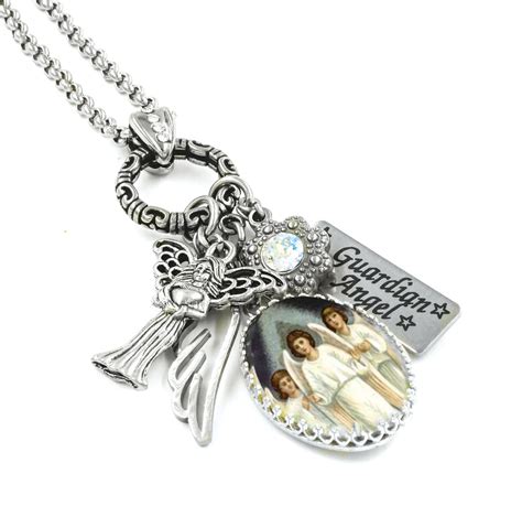 Guardian Angel Necklace - Angel Jewelry - Guardian Angel - Spiritual ...