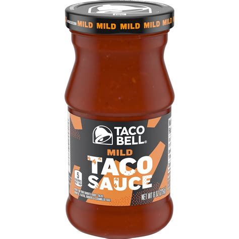 Taco Bell Mild Sauce Uk at Gwendolyn Samuels blog