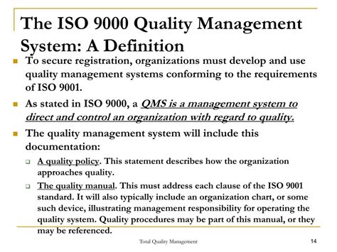 Iso 9000 Definition Of Quality