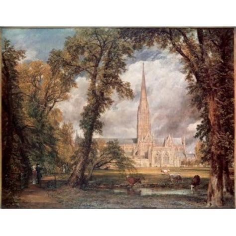 Salisbury Cathedral 1826 John Constable 1776-1837 British Oil on Canvas ...