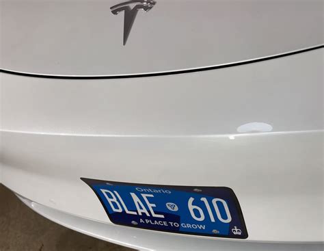 Custom License Plates - Adhesive license plate replica