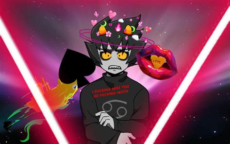 Karkat pfp i made for a friend (using his PQ sprite and i forgot where ...