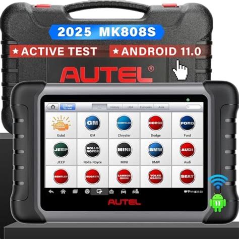 Autel Scanner Maxicom MK808 OBD2 Diagnostic Scan Tool with Full Systems ...