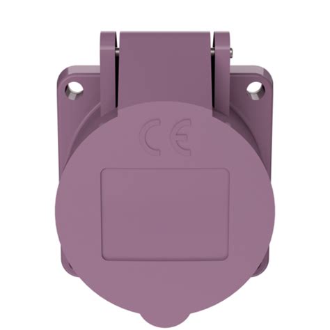 Panel mounted receptacle 623