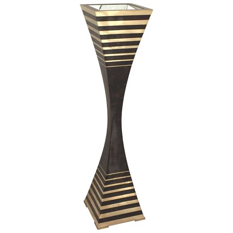 Incredible Faux Bamboo Elephant Motife Maitland Smith Floor Lamp For ...