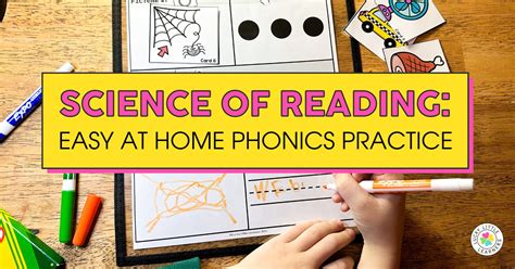 Science of Reading: Easy At Home Phonics Practice - Lucky Little Learners