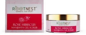ROOTNEST Rose Hibiscus Manjishta Gel Scrub Price in India - Buy ...