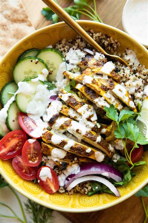 Chicken Shawarma Bowls - Jar Of Lemons