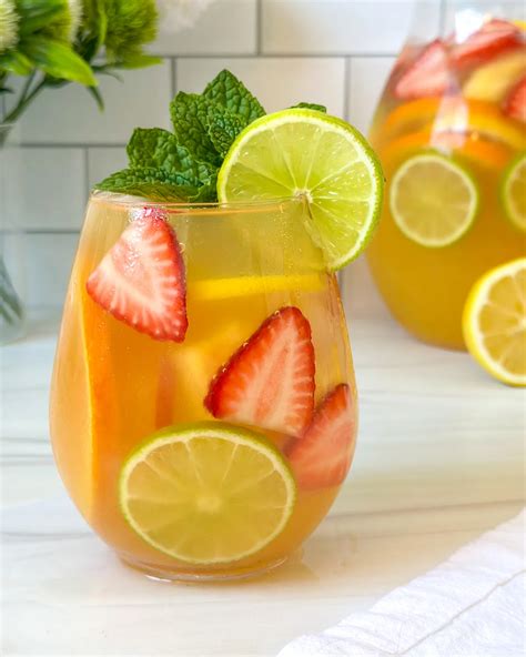 White Tropical Sangria - Claire Bear Bites