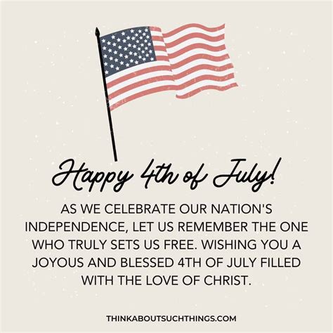 24 Beautiful 4th Of July Blessings: Images & Quotes | Think About Such ...