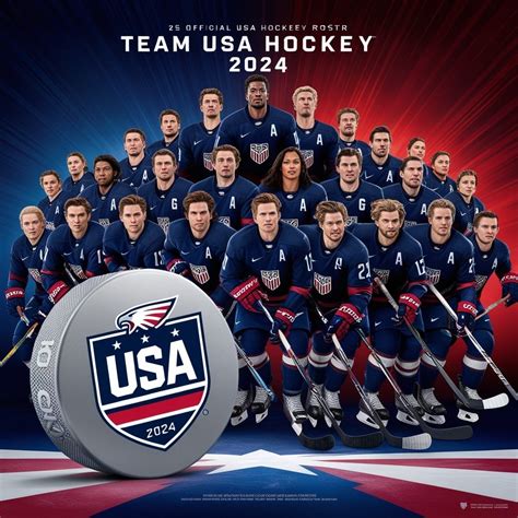 Team USA Hockey Roster 2024