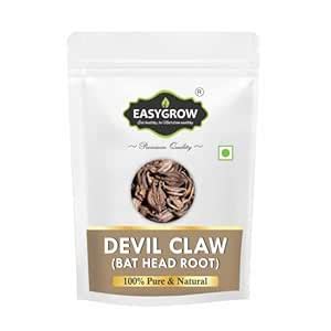 Easygrow Devil's Claw| Bat head root | Devil's pod | Vampire root For ...