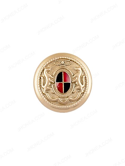 Heraldic Design Classic Matte Gold Blazer Button – JHONEA ACCESSORIES