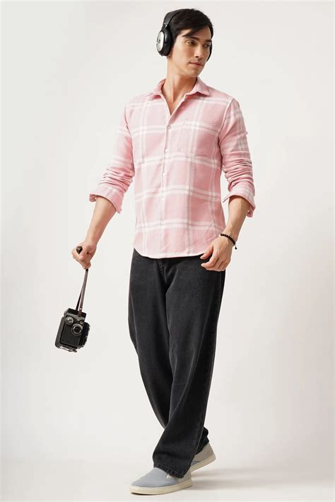 Cotbrus - Premium Cotton & Brushed Comfort Fit Checkered Shirt – ASAAA