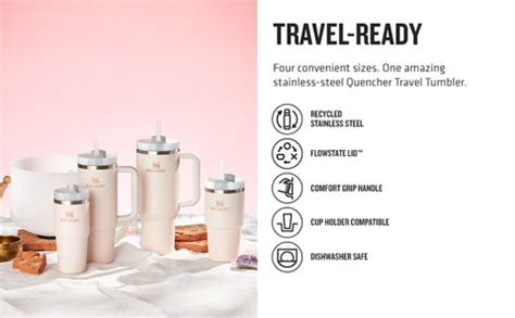 Stanley Quencher 40 oz Tumbler: Best Hydration Cup | Buy Online Now ...