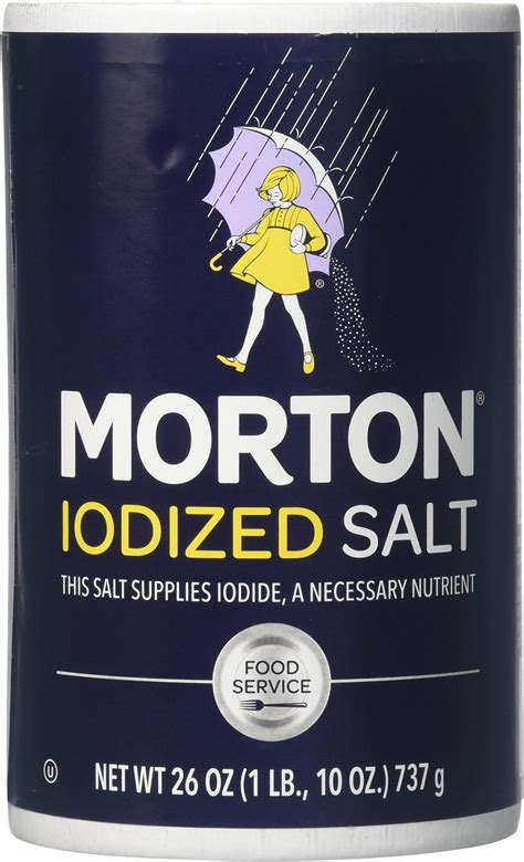 Amazon.com : Morton, Iodized Salt, 737 Grams(gm) : Grocery & Gourmet Food