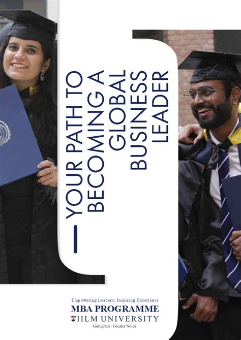MBA Programme Brochure: Your Path to Global Leadership at IILM - Studocu