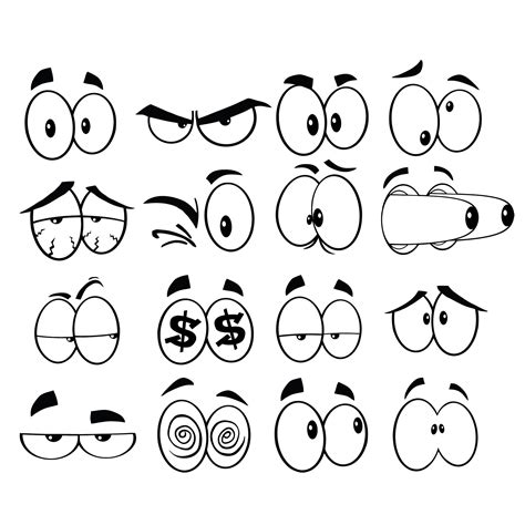 Googly Eyes, Eyeball Set - SVG File for Cutting Machines Like Cricut ...