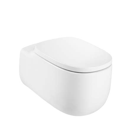 Roca Beyond Wall Hung Water Closet With Ra801B8200B Seat Cover | mykit ...