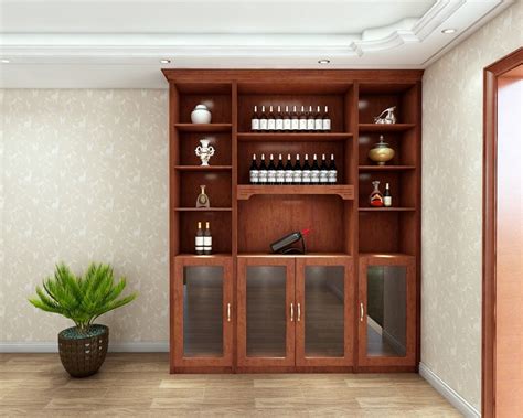 实木酒柜如何选择-上海拉迷家具