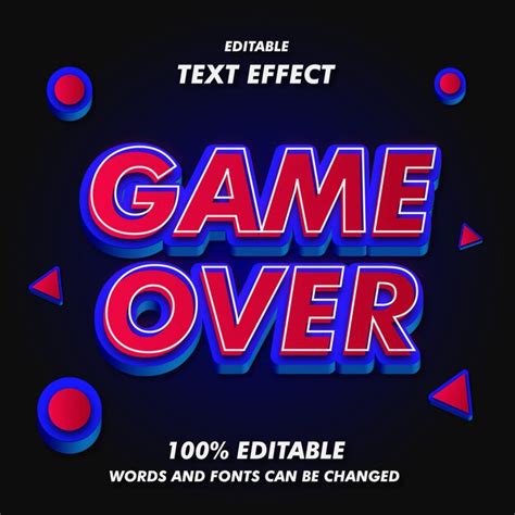 Image result for Game Over Text