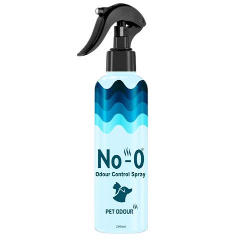 No-O Odour Control Spray 200 ml| Aquatic fragrance | Pet Area Freshener ...