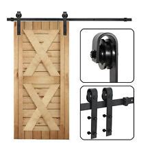 6.6 FT Steel Sliding Barn Door Hardware Kit with India | Ubuy