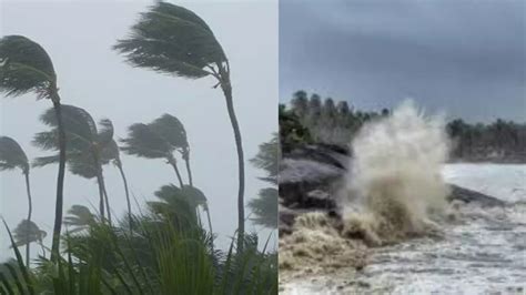 Cyclone Dana: Netizens Share Terrifying Videos of The Destructive ...