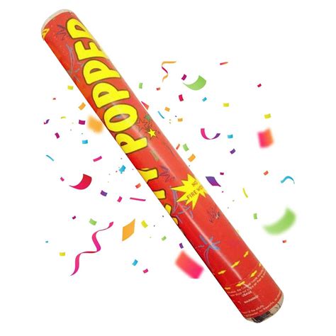Party Propz Multicolor Party Poppers for Birthday- 1Pc Confetti Party ...