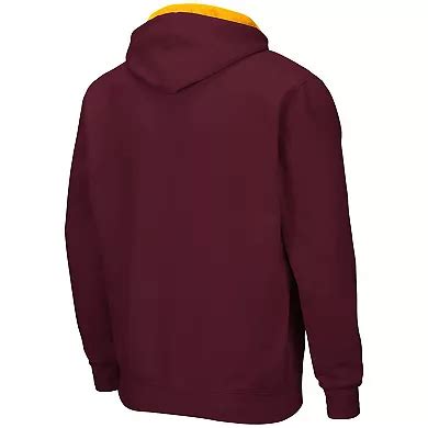 Men's Colosseum Maroon Arizona State Sun Devils Arch & Logo 3.0 Full ...