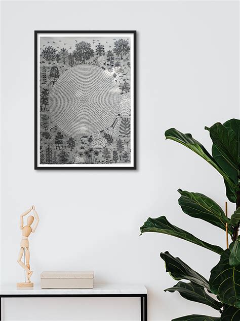 Buy Bhon Warli painting by Dilip Rama Bahotha | MeMeraki