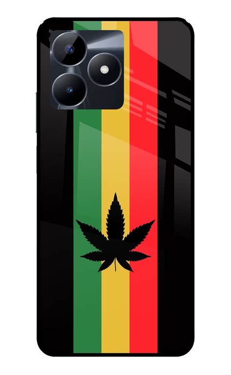 Buy Now Weed Flag Glass Case for Realme C53 Online | Casekaro