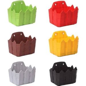 AASHU 6 Pcs Garden Pots and Planter Wall Hanging pots for Plants,6 pcs ...