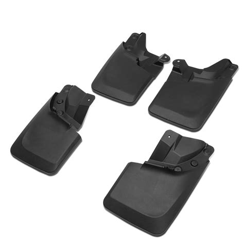 DNA MOTORING WFMK-004 4Pcs Mud Guard Splash Flaps Kit [for 16-18 Tacoma ...