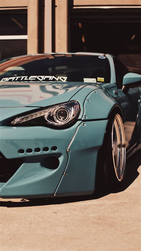 Download wallpaper 1440x2560 car, lights, tuning, sports car qhd ...