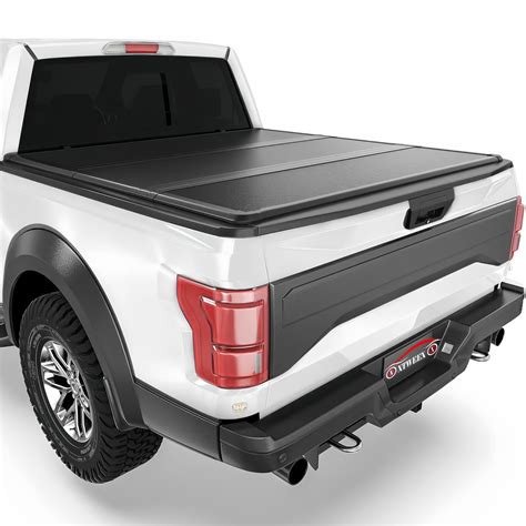 Hard Tri-Fold Fiberglass Tonneau Cover | Fits 2015-2025 Ford F-150 – Xtweex