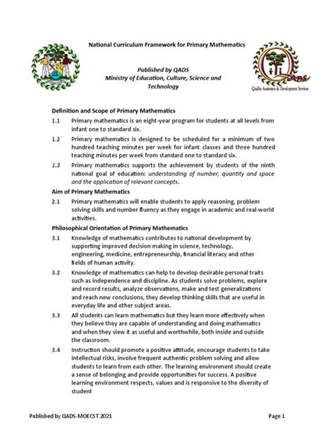 Image result for Math Curriculum PDF