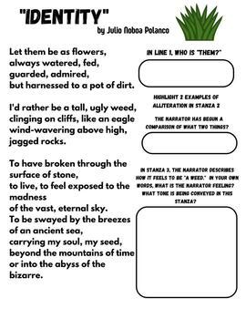 Identity Poem Examples 的图像结果