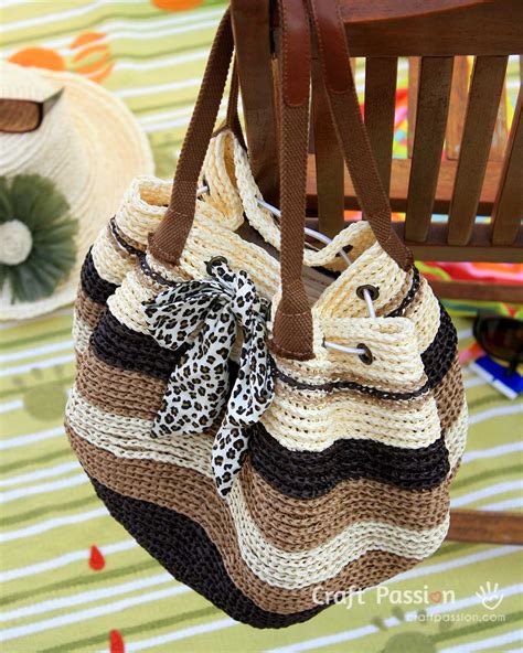 Crochet Summer Beach Bag Pattern
