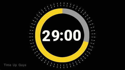29 Minute Timer Countdown 🔔 || Study Time || Deep Focus || Pomodoro ...