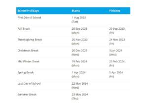 Cobb County School District Holidays 2023-2024 Calendar School District ...